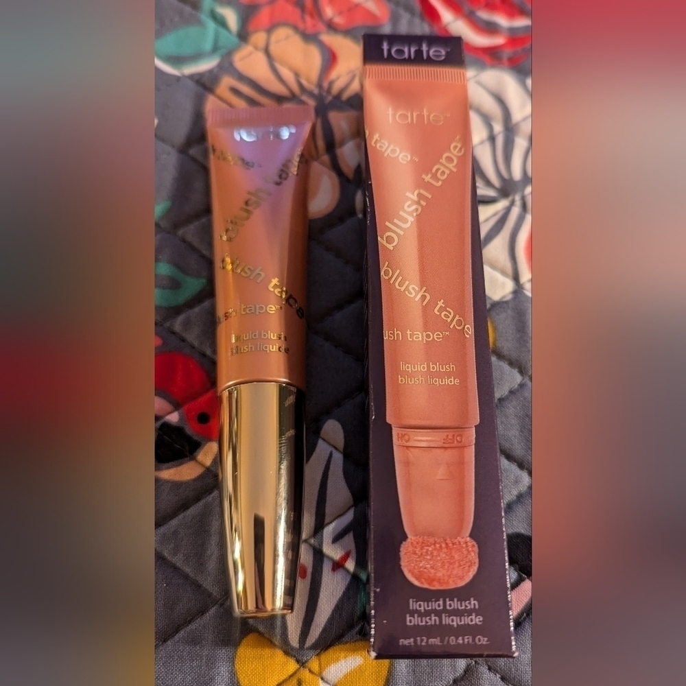 NIB Tarte Blush Tape in Peach